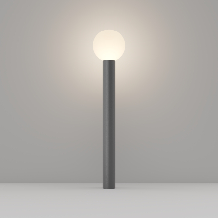Corp de iluminat peisagistic Bold, Aluminiu Gri, 60W, MAYTONI O598FL-01GR [4]