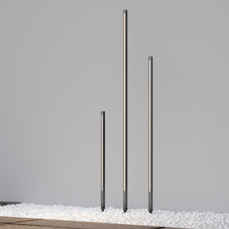 Corp de iluminat peisagistic Pole, Aluminiu Grafit, 24W, MAYTONI O440FL-L24GF3K [3]