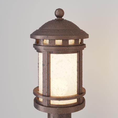 Corp de iluminat peisagistic Salamanca, Aluminiu Maro, 60W, MAYTONI O031FL-01BR [5]