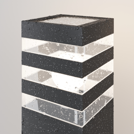 Corp de iluminat peisagistic Unter den Linden, Aluminiu Negru, 60W, MAYTONI O578FL-01B [5]