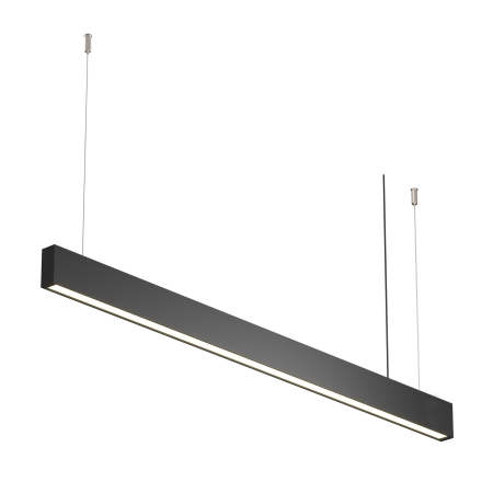 Produse - Corp de iluminat suspendat BASIS, Aluminiu Negru, 36W, MAYTONI P051PL-36W2.7-6K-B