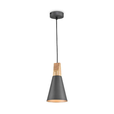 Promotii - Corp de iluminat suspendat Bicones, Metal Gri, 60W, MAYTONI P359-PL-140-C