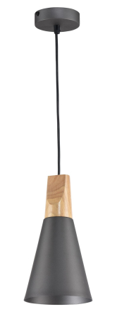 Corp de iluminat suspendat Bicones, Metal Gri, 60W, MAYTONI P359-PL-140-C [5]