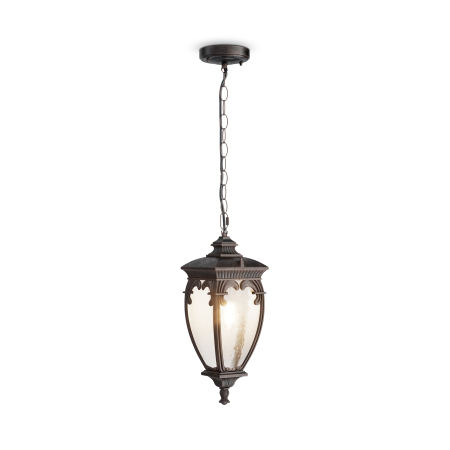 Promotii - Corp de iluminat suspendat de exterior Fleur, Aluminiu Bronz antic, 60W, MAYTONI O414PL-01BZ