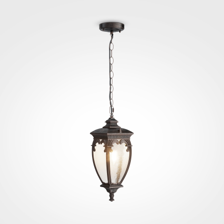 Corp de iluminat suspendat de exterior Fleur, Aluminiu Bronz antic, 60W, MAYTONI O414PL-01BZ [2]