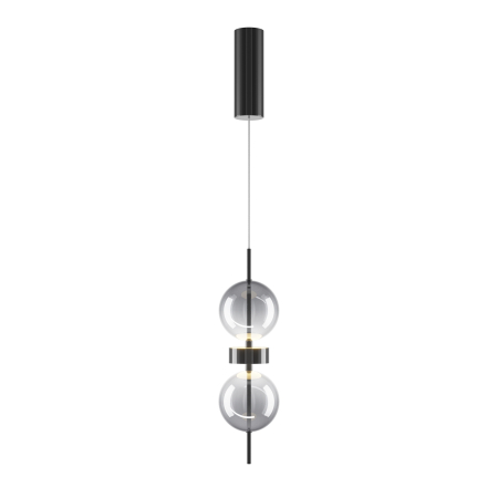 Produse - Corp de iluminat suspendat DOUBLE MOON, Metal Negru, 8W, MAYTONI MOD478PL-L8B3K