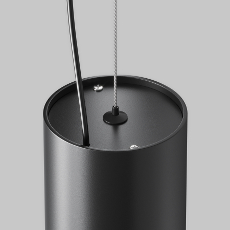 Corp de iluminat suspendat Efir, Aluminiu Negru, 33W, MAYTONI P089PL-33W3K-B [6]
