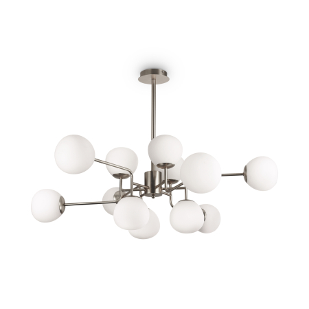 Produse - Corp de iluminat suspendat Erich, Metal Nichel, 40W, Maytoni MOD221-PL-12-N