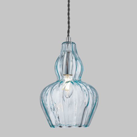 Corp de iluminat suspendat Eustoma, Metal Nichel, 40W, Maytoni MOD238-PL-01-BL [4]