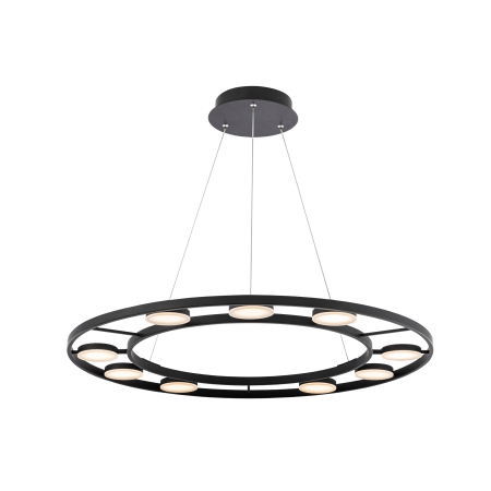 Promotii - Corp de iluminat suspendat Fad, Metal Negru, 63W, MAYTONI MOD070PL-L63B3K