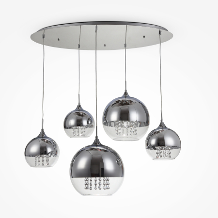 Corp de iluminat suspendat Fermi, Metal Nichel, 60W, MAYTONI P140-PL-170-5-N [3]