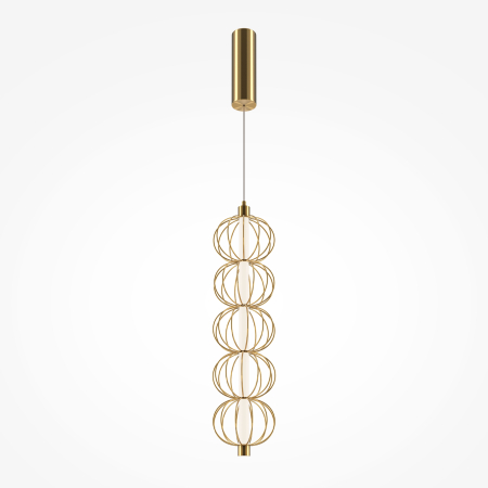 Corp de iluminat suspendat Golden Cage, Metal Auriu, 17W, MAYTONI MOD216PL-L10G3K [7]
