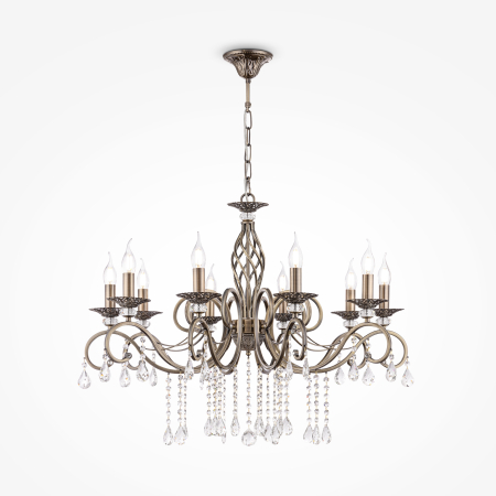 Corp de iluminat suspendat Grace, Metal Bronz, 60W, Maytoni RC247-PL-10-R [3]