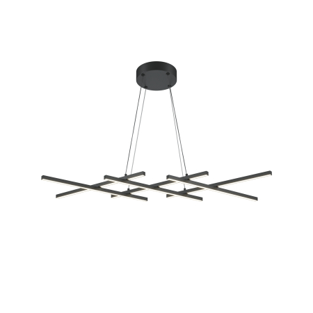 Promotii - Corp de iluminat suspendat Halo, Aluminiu Negru, 40W, MAYTONI MOD244PL-L50BK