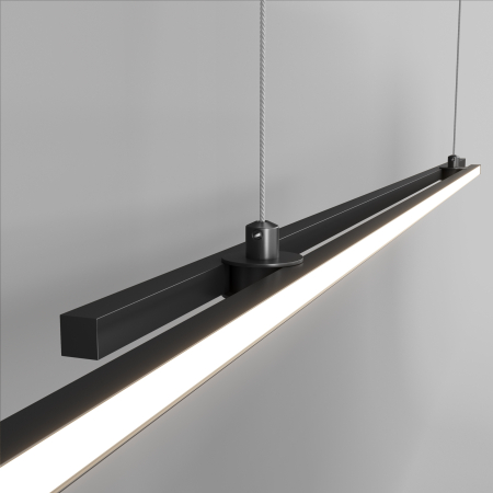 Corp de iluminat suspendat Halo, Aluminiu Negru, 48W, MAYTONI MOD005PL-L36BK [5]