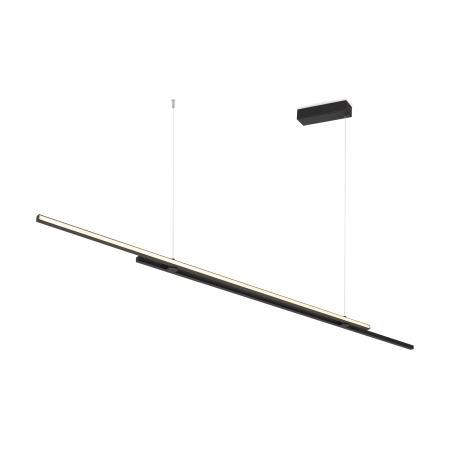 Corp de iluminat suspendat Halo, Aluminiu Negru, 48W, MAYTONI MOD005PL-L48BK [2]
