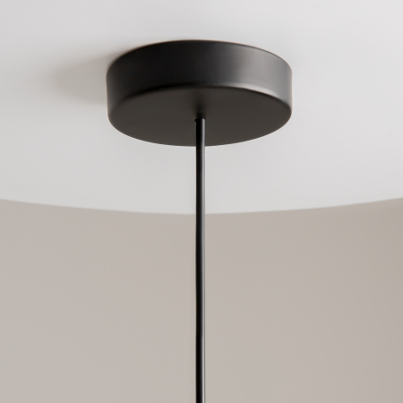Corp de iluminat suspendat Kyoto, Metal și marmură Negru, 28W, MAYTONI MOD178PL-01B [4]