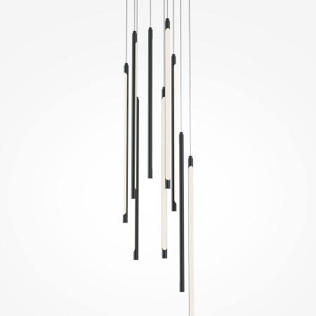 Corp de iluminat suspendat LIGHT STICK, Aluminiu Negru, 46W, MAYTONI MOD236PL-L54B3K [6]