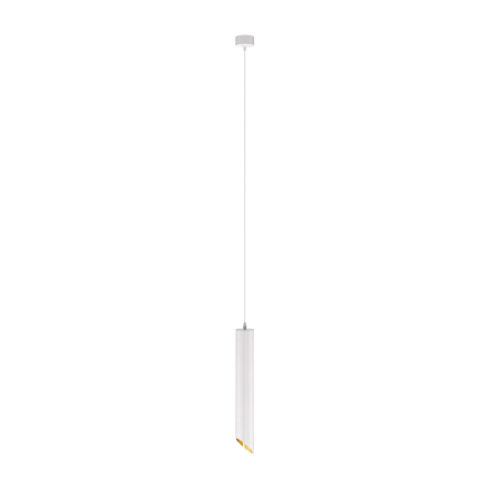 Produse - Corp de iluminat suspendat Lipari, Aluminiu Alb cu auriu, 10W, MAYTONI P044PL-01-40GU10-W
