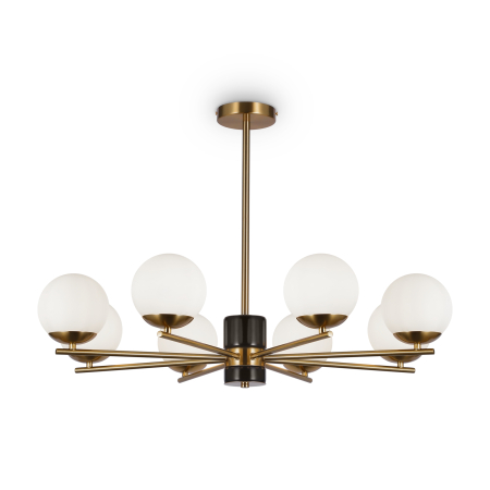 Corp de iluminat suspendat MARBLE, Metal Alamă, 60W, MAYTONI MOD187PL-08BS [0]
