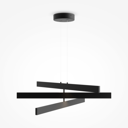 Promotii - Corp de iluminat suspendat Origami, Aluminiu Negru, 46W, MAYTONI MOD163PL-L38B4K1
