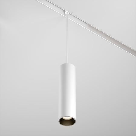 Corp de iluminat suspendat pe șină Focus LED, Aluminiu Alb, 12W, MAYTONI TR041-2-12W3K-W [5]
