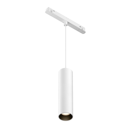 Produse - Corp de iluminat suspendat pe șină Focus LED, Aluminiu Alb, 12W, MAYTONI TR041-2-12W3K-W