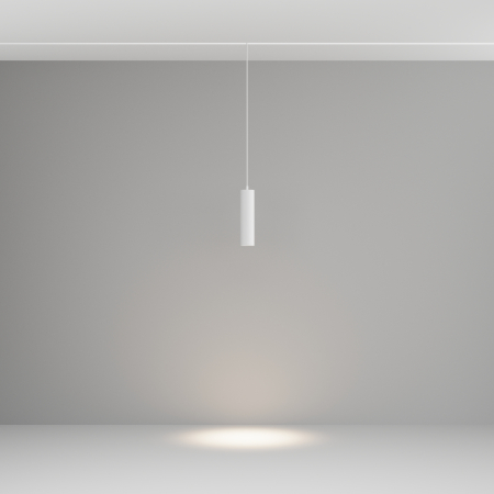 Corp de iluminat suspendat pe șină Focus LED, Aluminiu Alb, 12W, MAYTONI TR041-2-12W4K-W [6]