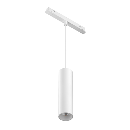 Corp de iluminat suspendat pe șină Focus LED, Aluminiu Alb, 12W, MAYTONI TR041-4-12W3K-M-DS-W [0]