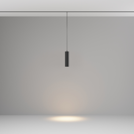 Corp de iluminat suspendat pe șină Focus LED, Aluminiu Negru, 12W, MAYTONI TR041-2-12W3K-B [7]