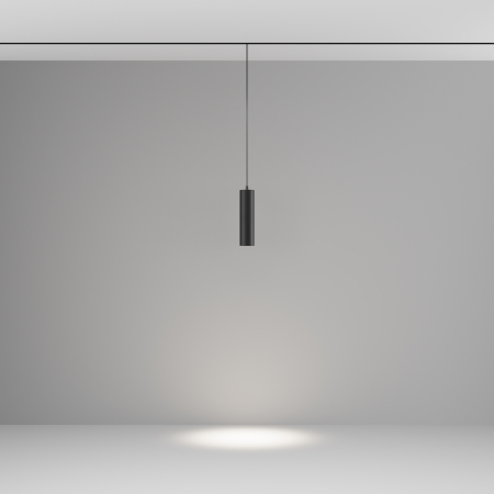 Corp de iluminat suspendat pe șină Focus LED, Aluminiu Negru, 12W, MAYTONI TR041-4-12W3K-M-DS-B [6]