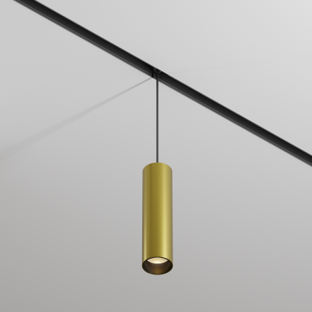 Corp de iluminat suspendat pe șină Focus LED, Aluminiu Negru, 12W, MAYTONI TR041-4-12W3K-M-DS-BBS [4]