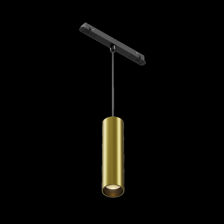 Produse - Corp de iluminat suspendat pe șină Focus LED, Aluminiu Negru, 12W, MAYTONI TR041-4-12W3K-M-DS-BBS