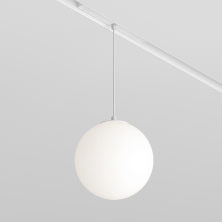 Corp de iluminat suspendat pe șină Lună, Sticlă Alb, 5W, MAYTONI TR039-4-5W3K-WW-DS-W-1 [4]