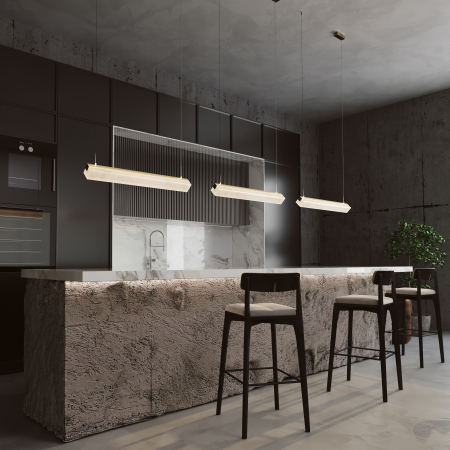 Corp de iluminat suspendat PETRA, Metal Alamă, 35W, MAYTONI MOD250PL-L36BS3K [7]
