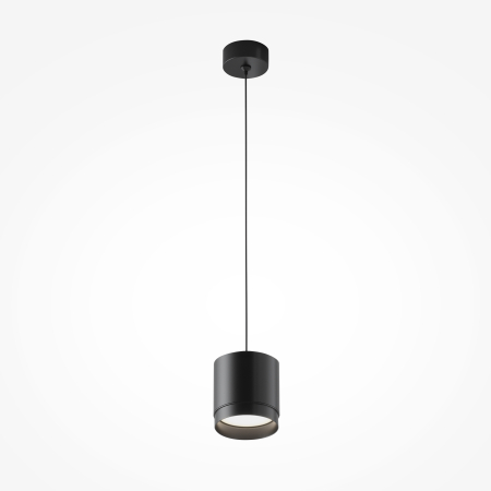 Corp de iluminat suspendat Polar, Aluminiu și plastic Negru, 12W, MAYTONI P088PL-GX53-B [9]