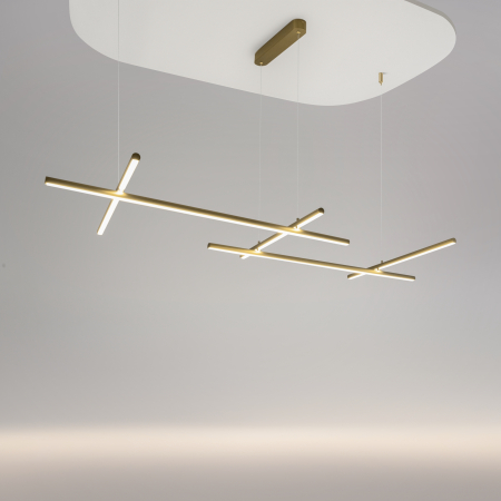 Corp de iluminat suspendat RADIANCE, Aluminiu Auriu, 80W, MAYTONI MOD278PL-L86G3K1 [3]