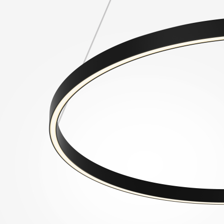Corp de iluminat suspendat Rim, Aluminiu Negru, 51W, MAYTONI MOD058PL-L42BK [5]
