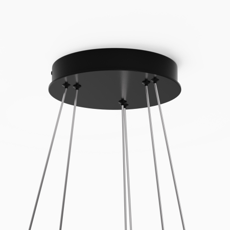 Corp de iluminat suspendat Rim, Aluminiu Negru, 83W, MAYTONI MOD058PL-L74BK [5]
