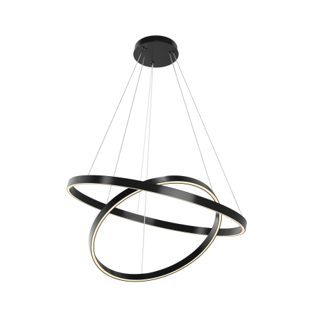 Promotii - Corp de iluminat suspendat Rim, Aluminiu Negru, 83W, MAYTONI MOD058PL-L74BK