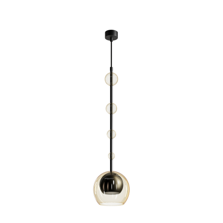 Corp de iluminat suspendat Ros, Metal Negru, 28W, MAYTONI MOD227PL-01B1 [6]