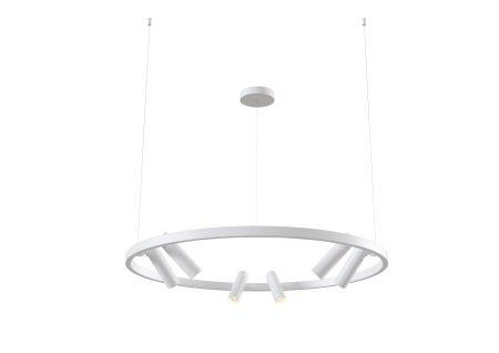 Produse - Corp de iluminat suspendat SATELLITE, Metal și acril Alb, 42W, MAYTONI MOD102PL-L42W