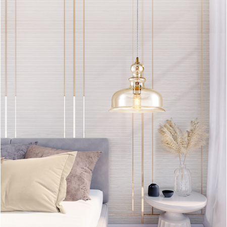 Corp de iluminat suspendat Tone, Metal Bronz, 60W, MAYTONI P001PL-01BZ [2]