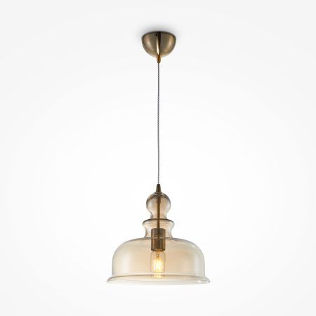 Produse - Corp de iluminat suspendat Tone, Metal Bronz, 60W, MAYTONI P001PL-01BZ