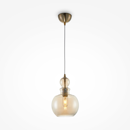 Produse - Corp de iluminat suspendat Tone, Metal Bronz, 60W, MAYTONI P003PL-01BZ