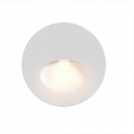 Produse - Aplica pentru scari LED Bil O015SL-L3W3K, 3W, 60lm, lumina calda, IP54, alba, Maytoni
