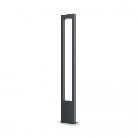 Stalp pentru exterior LED Bonn O425FL-L20GF, 20W, 1000lm, lumina calda, IP65, grafit, Maytoni [1]