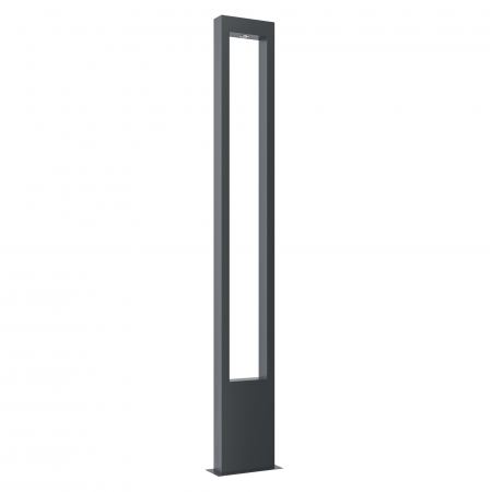 Stalp pentru exterior LED Bonn O425FL-L20GF, 20W, 1000lm, lumina calda, IP65, grafit, Maytoni [2]