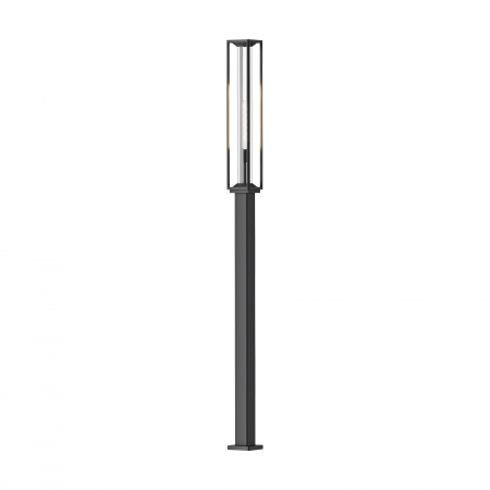 Produse - Stalp pentru exterior Cell O452FL-01GF3, 1xE27, grafit, IP54, Maytoni