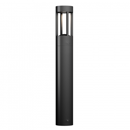 Produse - Stalp pentru exterior LED Vint O458FL-L9GF3K, 9W, 450lm, lumina calda, IP65, grafit, Maytoni